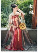 轻纱飘逸仙气汉服裙装｜